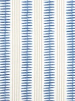 Indo Stripe Navy Fabric WTG-247887 by Thibaut Fabrics for sale at Wallpapers To Go
