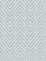 Glynn Sky Blue Chevron Wallpaper WTG-247959 by A Street Prints Wallpaper for sale at Wallpapers To Go