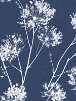 One OClock Denim Blue Wallpaper WTG-248119 by Seabrook Wallpaper for sale at Wallpapers To Go