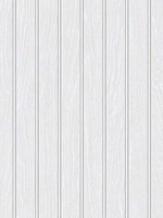 Faux Beadboard Pearl Grey Wallpaper WTG-248127 by Seabrook Wallpaper for sale at Wallpapers To Go