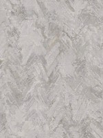 Amesemi Grey Distressed Herringbone Wallpaper WTG-250116 by A Street Prints Wallpaper for sale at Wallpapers To Go