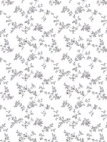 Delicate Floral Black Greys Wallpaper WTG-250501 by Galerie Wallpaper for sale at Wallpapers To Go