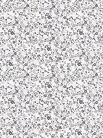 Mini Mod Floral Grey Black Wallpaper WTG-250522 by Galerie Wallpaper for sale at Wallpapers To Go