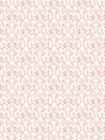 Ogee Floral Cranberry Tan Wallpaper WTG-250534 by Galerie Wallpaper for sale at Wallpapers To Go