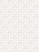 Ogee Floral Taupes Wallpaper WTG-250537 by Galerie Wallpaper for sale at Wallpapers To Go