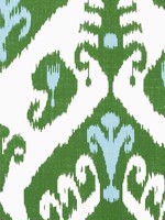 Indies Ikat Green Wallpaper WTG-250781 by Thibaut Wallpaper for sale at Wallpapers To Go