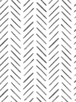 Black Painted Herringbone Wallpaper WTG-253874 by York Wallpaper for sale at Wallpapers To Go