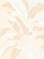 Banana Tree Beige Wallpaper WTG-254273 by Thibaut Wallpaper for sale at Wallpapers To Go