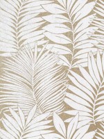 Siesta Key Metallic Gold Wallpaper WTG-254284 by Thibaut Wallpaper for sale at Wallpapers To Go