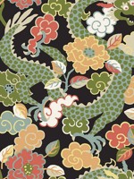 Yanci Green Dragon Wallpaper WTG-254392 by A Street Prints Wallpaper for sale at Wallpapers To Go
