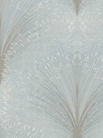 Papyrus Plume Sky Blue Wallpaper WTG-254506 by York Wallpaper for sale at Wallpapers To Go