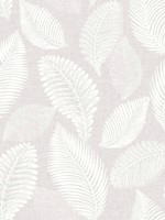 Tossed Leaves Dove Greige Wallpaper WTG-254753 by Seabrook Wallpaper for sale at Wallpapers To Go