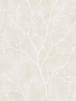 Avena Branches Soft Cream Wallpaper WTG-254766 by Seabrook Wallpaper for sale at Wallpapers To Go