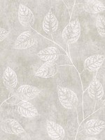 Branch Trail Silhouette Grey Taupe Wallpaper WTG-254778 by Seabrook Wallpaper for sale at Wallpapers To Go