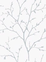 Branching Out Slate Blue Wallpaper WTG-254801 by Seabrook Wallpaper for sale at Wallpapers To Go