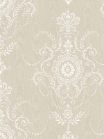 Colette Cameo Fog Wallpaper WTG-255501 by Seabrook Wallpaper for sale at Wallpapers To Go