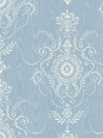 Colette Cameo Bleu Bisque Wallpaper WTG-255502 by Seabrook Wallpaper for sale at Wallpapers To Go