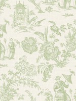 Colette Chinoiserie Herb Wallpaper WTG-255537 by Seabrook Wallpaper for sale at Wallpapers To Go