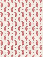 Maia Paisley Antique Ruby Wallpaper WTG-255559 by Seabrook Wallpaper for sale at Wallpapers To Go