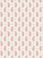 Maia Paisley Rustic Rouge Wallpaper WTG-255561 by Seabrook Wallpaper for sale at Wallpapers To Go