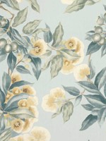 Camellia Garden Soft Gold Fabric WTG-256305 by Anna French Fabrics for sale at Wallpapers To Go
