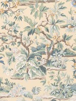 Elwood Soft Gold Fabric WTG-256314 by Anna French Fabrics for sale at Wallpapers To Go