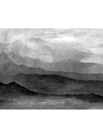  Grey Misty Mountains 6 Panel Mural WTG-256495 by Galerie Wallpaper for sale at Wallpapers To Go