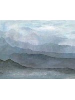  Blue Misty Mountain 6 Panel Mural WTG-256499 by Galerie Wallpaper for sale at Wallpapers To Go