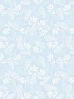 Koala Leaf Light Blue Wallpaper WTG-256714 by Galerie Wallpaper for sale at Wallpapers To Go