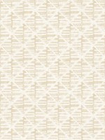 Block Print Beige Wallpaper WTG-256886 by Galerie Wallpaper for sale at Wallpapers To Go