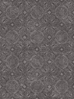 Moroccan Paisley Charcoal Wallpaper WTG-256913 by Galerie Wallpaper for sale at Wallpapers To Go