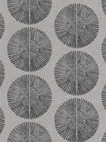 Soleil Black Grey Wallpaper WTG-256927 by Galerie Wallpaper for sale at Wallpapers To Go