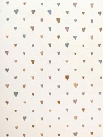 Colored Hearts Pearl Wallpaper WTG-257089 by Galerie Wallpaper for sale at Wallpapers To Go