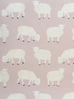 Sweet Sheep Rose Wallpaper WTG-257102 by Galerie Wallpaper for sale at Wallpapers To Go