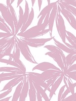 Palma Botanical Mauve Wallpaper WTG-257784 by Wallquest Wallpaper for sale at Wallpapers To Go