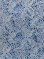 Chandigarh Sapphire Wallpaper WTG-257835 by Brunschwig and Fils Wallpaper for sale at Wallpapers To Go