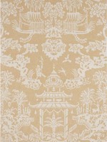 Lhasa Paper Tan Wallpaper WTG-257876 by Brunschwig and Fils Wallpaper for sale at Wallpapers To Go