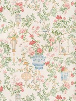 Jardin Fleuri Ivory Wallpaper WTG-258186 by Brunschwig and Fils Wallpaper for sale at Wallpapers To Go