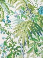 Majorelle Mist Wallpaper WTG-258307 by Brunschwig and Fils Wallpaper for sale at Wallpapers To Go