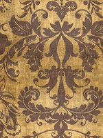Palace Damask Gold Wallpaper WTG-258530 by Scalamandre Wallpaper for sale at Wallpapers To Go