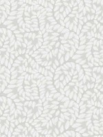 Lindlov Grey Leafy Vines Wallpaper WTG-259189 by A Street Prints Wallpaper for sale at Wallpapers To Go