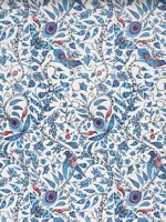 Rousseau Blue Wallpaper WTG-259451 by Clarke and Clarke Wallpaper for sale at Wallpapers To Go