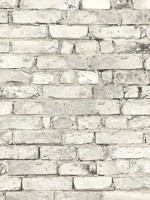 Tailor Faux Brick Antique Plaster Prepasted Wallpaper WTG-259800 by Seabrook Wallpaper for sale at Wallpapers To Go