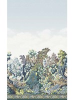 Verdure Tapestry Silk Green 2 Panel Mural WTG-260198 by Cole and Son Wallpaper for sale at Wallpapers To Go