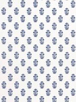 Corwin Navy on White Fabric WTG-260396 by Thibaut Fabrics for sale at Wallpapers To Go