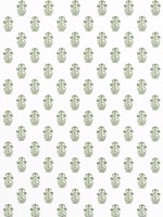 Corwin Green on White Fabric WTG-260398 by Thibaut Fabrics for sale at Wallpapers To Go