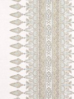 Akola Stripe Beige Fabric WTG-260406 by Thibaut Fabrics for sale at Wallpapers To Go