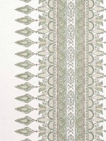 Akola Stripe Green Fabric WTG-260408 by Thibaut Fabrics for sale at Wallpapers To Go