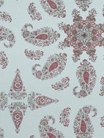 East India Raspberry and Teal Fabric WTG-260424 by Thibaut Fabrics for sale at Wallpapers To Go