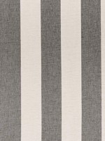 Newport Stripe Black and Linen Fabric WTG-260463 by Thibaut Fabrics for sale at Wallpapers To Go